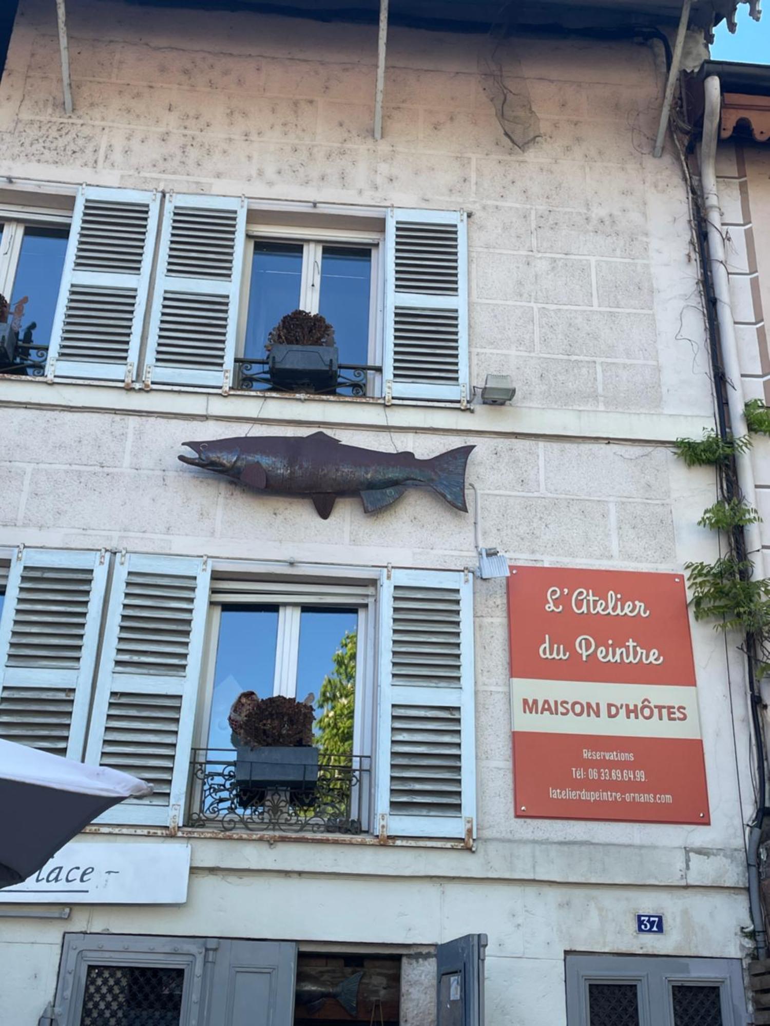 L'Atelier Du Peintre Bed & Breakfast Ornans Exterior photo